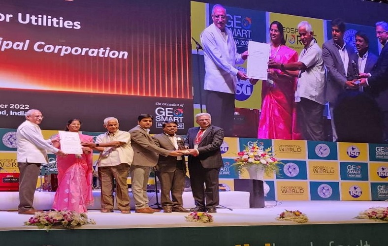 Geosmart India Excellence Award 2022